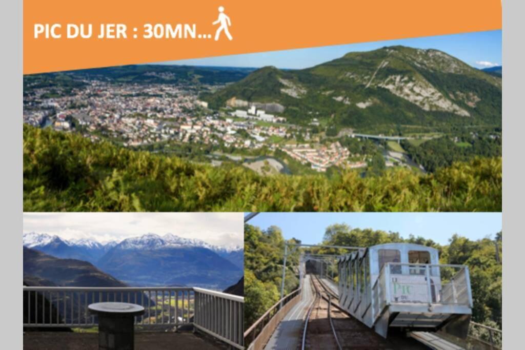 Le Laventin - 52M2 - Boulevard De La Grotte - Hyper Centre Lourdes Eksteriør bilde