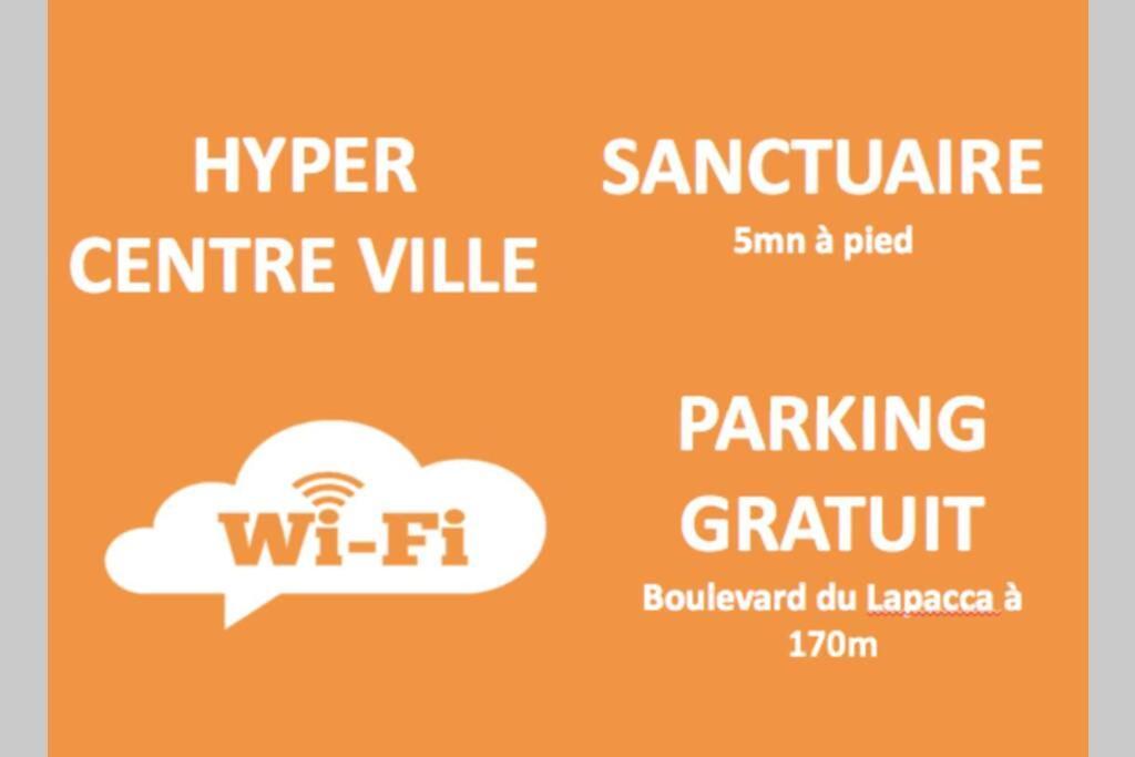 Le Laventin - 52M2 - Boulevard De La Grotte - Hyper Centre Lourdes Eksteriør bilde