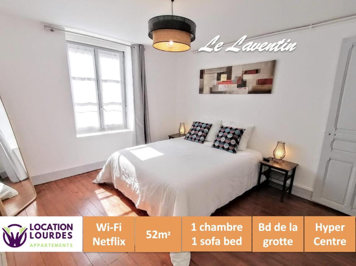 Le Laventin - 52M2 - Boulevard De La Grotte - Hyper Centre Lourdes Eksteriør bilde